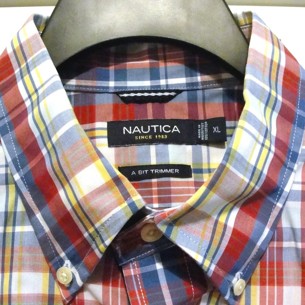 Nautica LS XL A Bit Trimmer Fade Red Yellow Blue White.